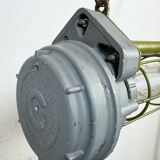 Grey Soviet Industrial Hanging Tube Light, 1970s