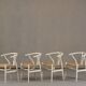 Chaise “CH24” de Hans J. Wegner pour Carl Hansen & Son Danemark années 1960