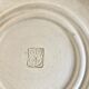 Plateau under a glazed earthenware dish from Biot 1960