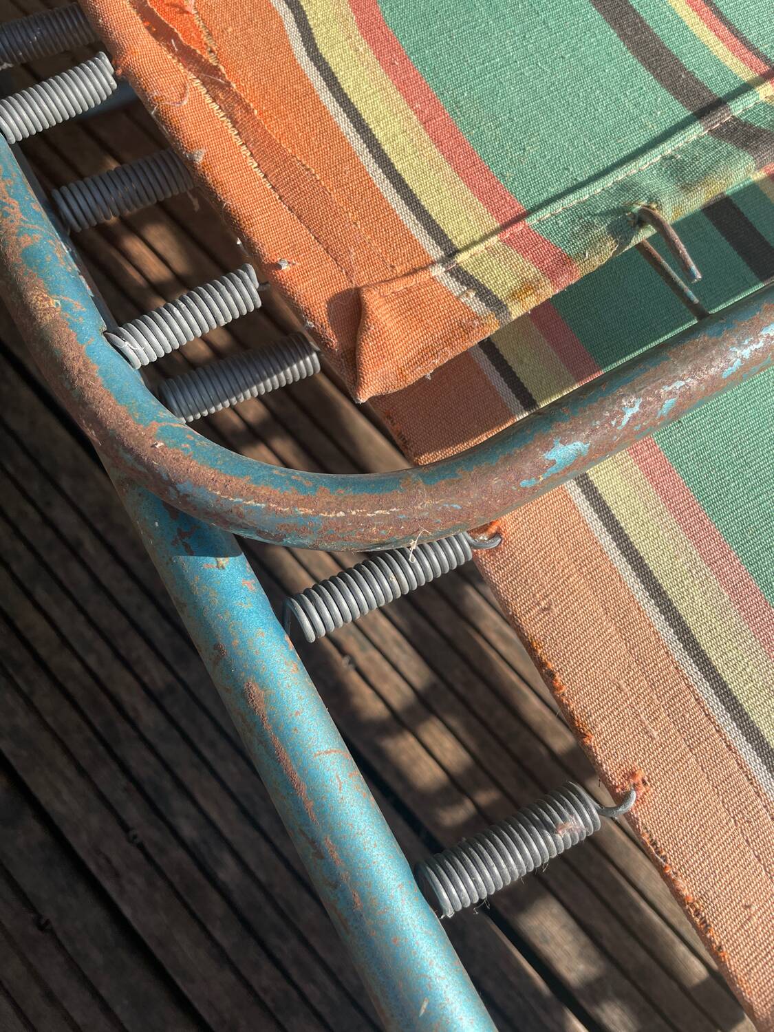 Vintage folding bed “Universal Bedding”