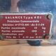 Balance ancienne Testut inox type 401