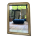 Louis-Philippe pearl mirror 151/111.5cm gilded with gold leaf, glass