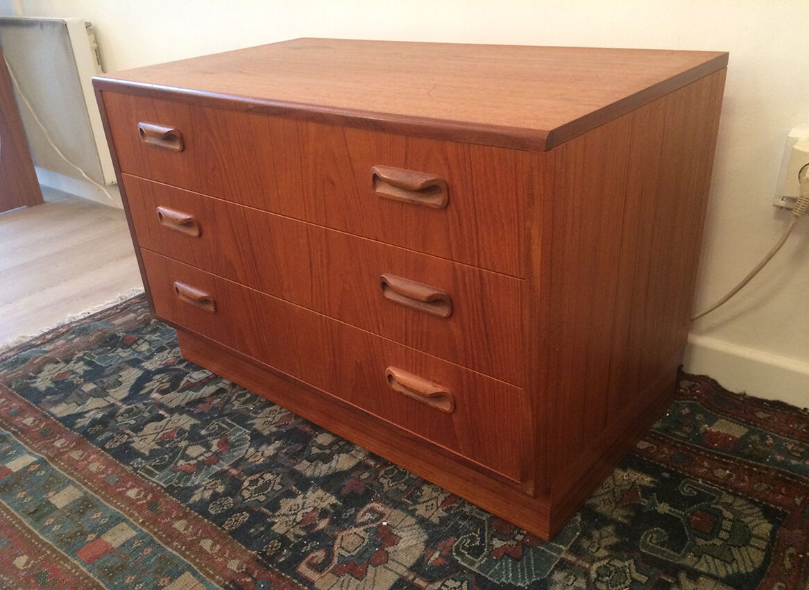 Pair of dressers low g-plan teak