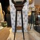 Celestine wooden plant holder