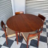 Table danoise en teck massif