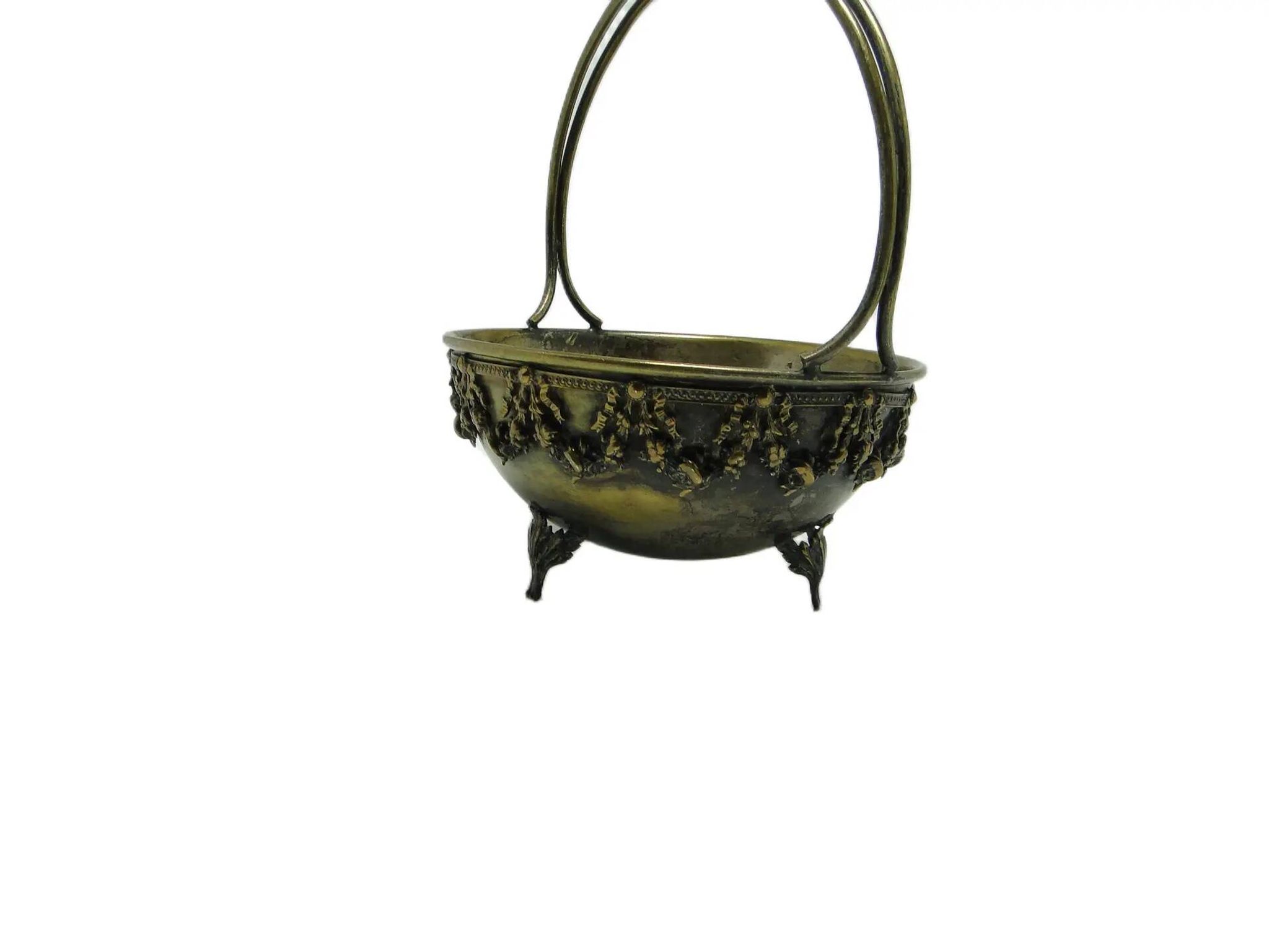 Baroque decorative bowl, brass, Germany, 1930s.
