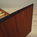 Rosewood bed, Danish design, 1970s, manufactured by Omann Jun