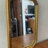 Deknudt vintage mirror in gilded wood