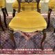 Set of 6 19th century English chairs in walnut