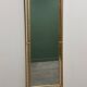 Gilt faux-bamboo wall mirror, Italy, 1970s.