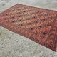 Ersari Afghan Antique XL hand-knotted wool silk rug