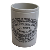 Old ceramic marmalade pot