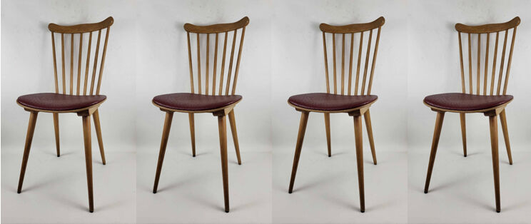 4 Baumann chairs model Sonata 60s
