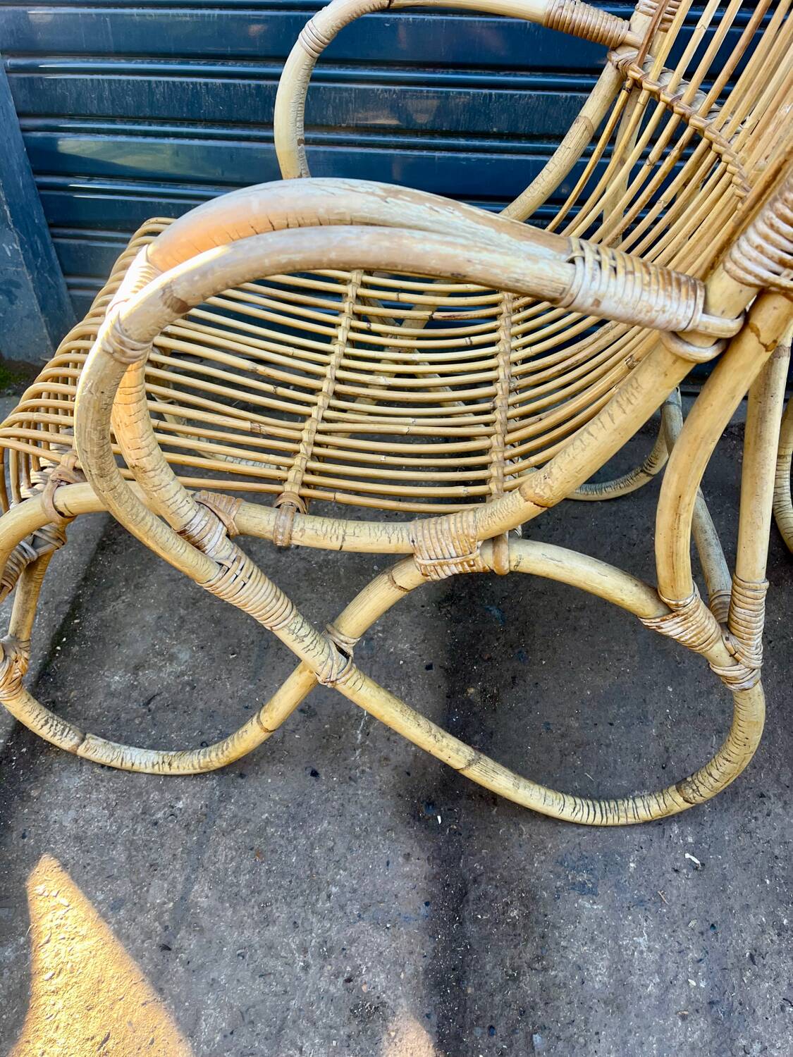 Fauteuil rotin
