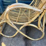 Fauteuil rotin