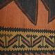 Rug & Kilim Rust Geometric Runner, Handmade Tribal Wool Flatweave, Boho Hallway Rug