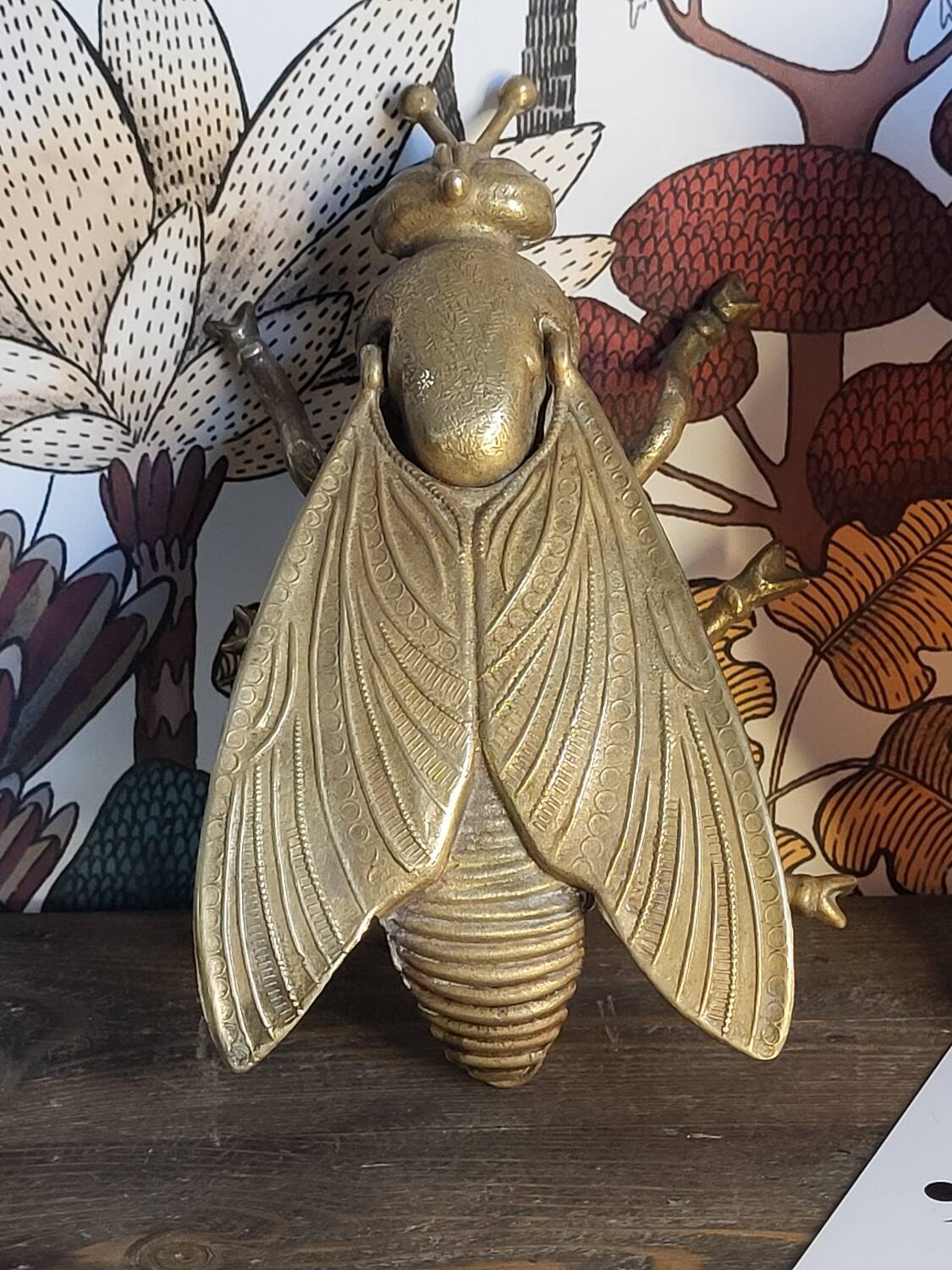 Vintage insect ashtray