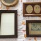 Lot of vintage wooden photo frames