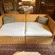 Banquette en osier