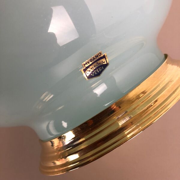 Lampe de table en verre de Murano par Cenedese Vetri, Italie 1960