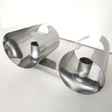 Double seventies space age wall lamp