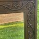 Large carved wooden mirror in Art Nouveau style