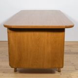 Art Deco Oak Freestanding Desk by Gunnar Ericsson for Facit AB Buromöbel