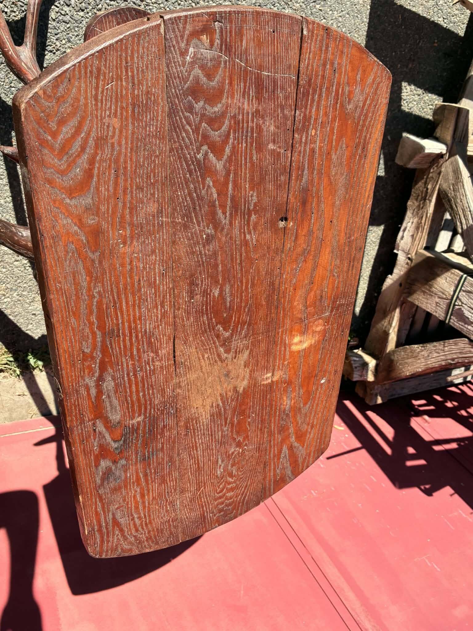 Wooden stool