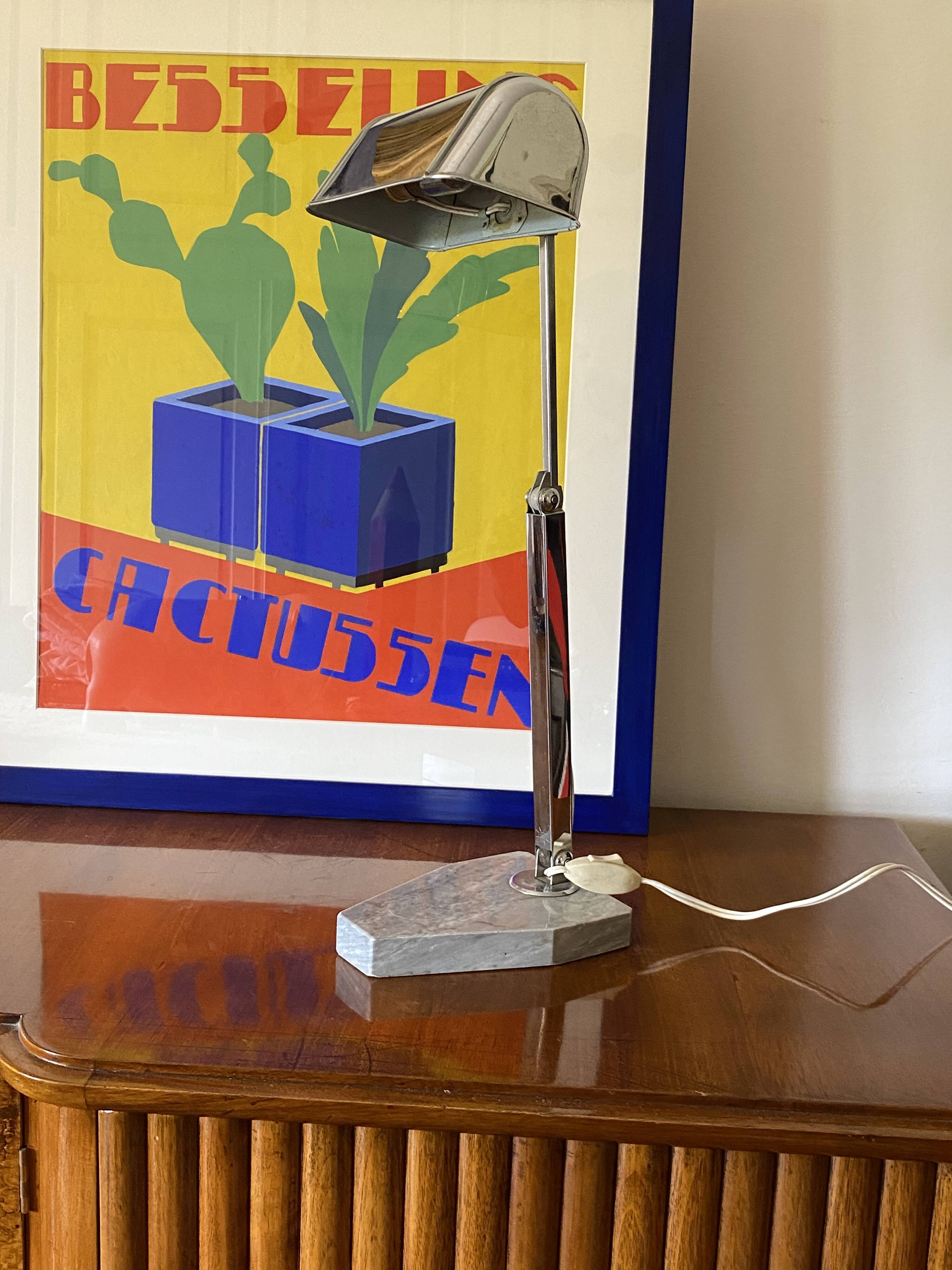 Art Déco desk Lamp, Fare France, circa 1930