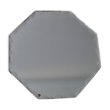 beveled hexagonal mirror