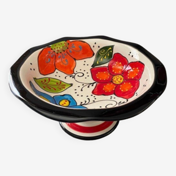 Hand painted fruit bowl
