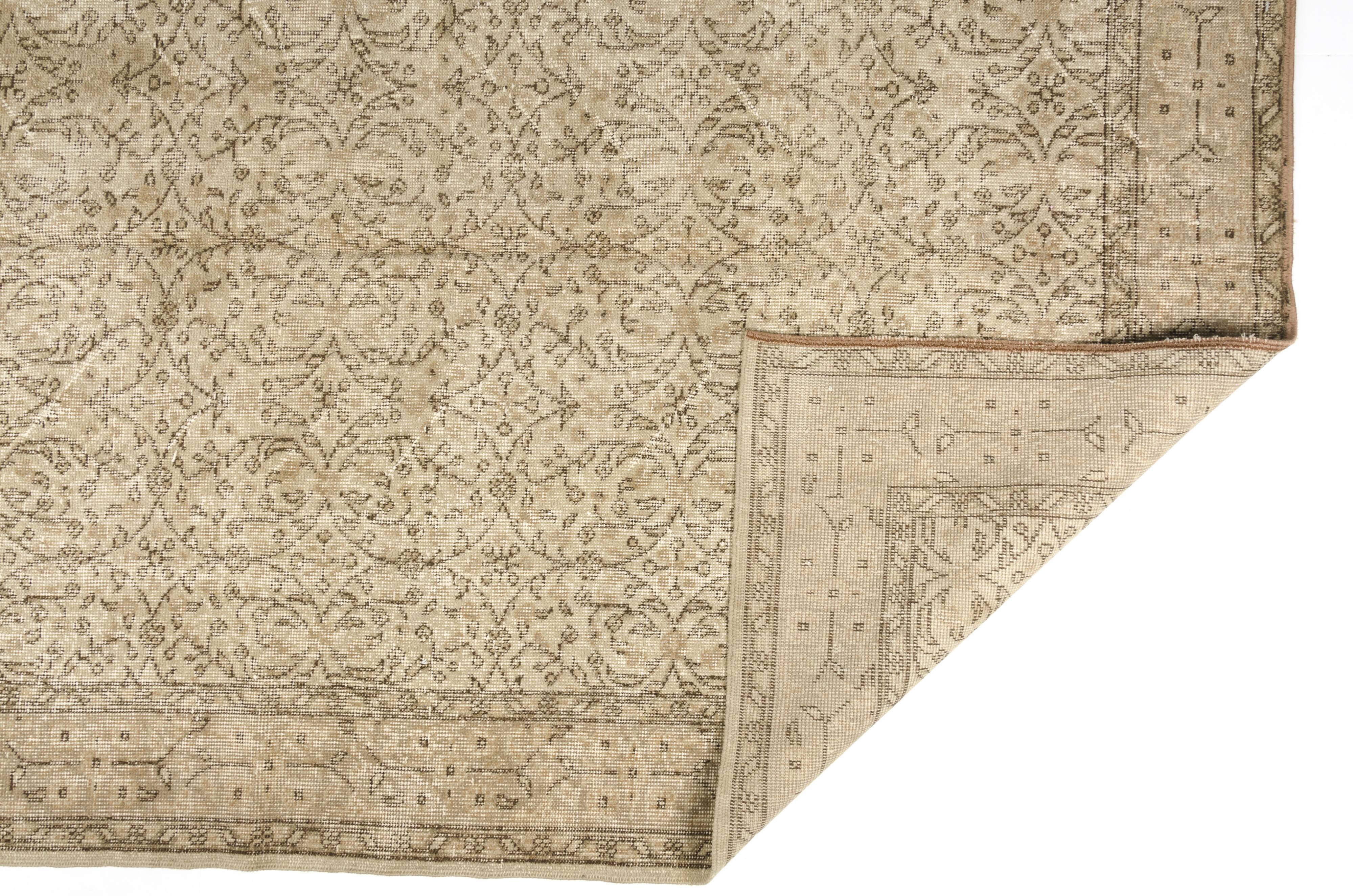 Oushak Anatolian Vintage Rug