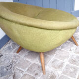 Chair egg egg 50s green
