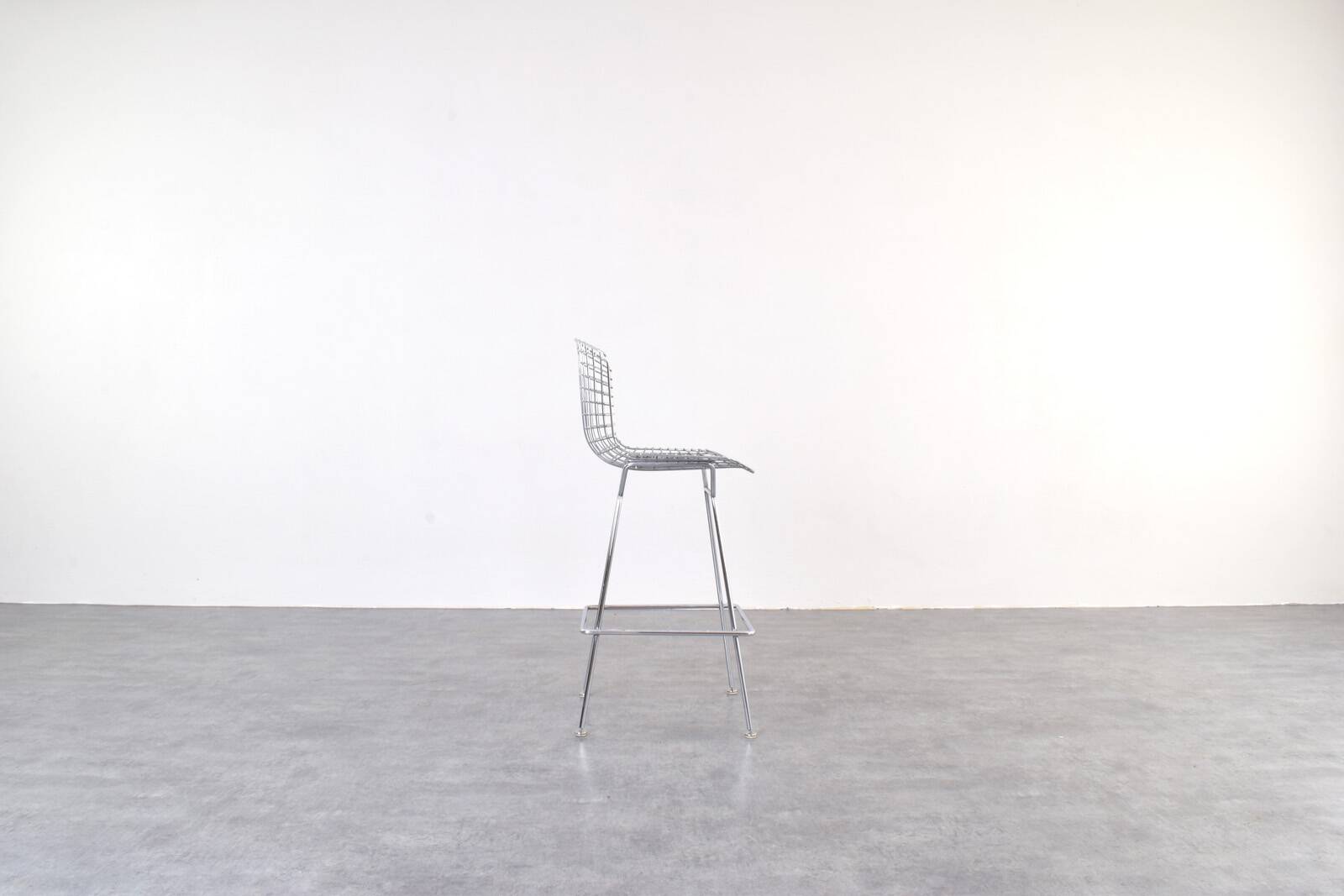 Tabourets de bar vintage conçus par Harry Bertoia pour Knoll International, années 1970, ensemble de