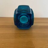 Vase en verre pressé “radiateur” de Frantisek Vizner, années 1960.