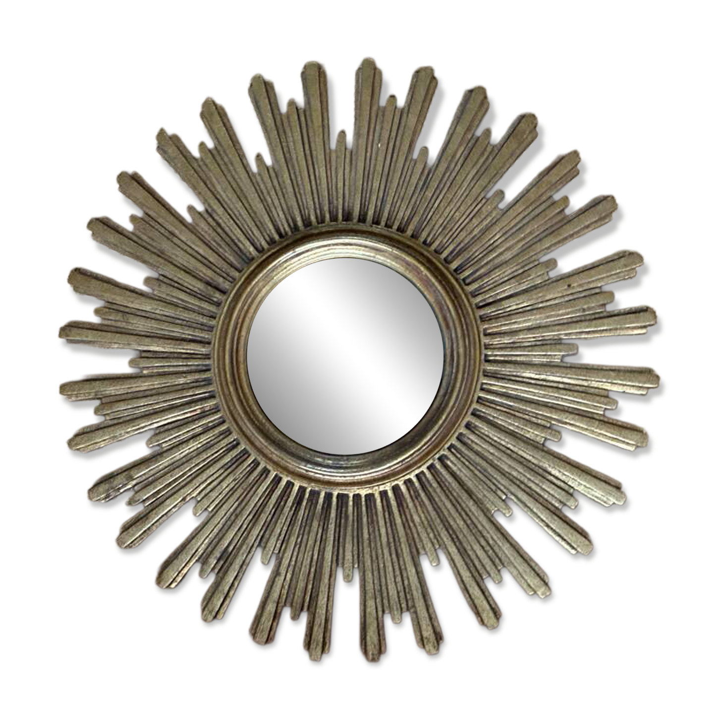 Antique sun mirror