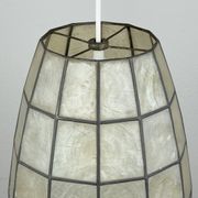 Vintage Capiz Shell Pendant, Italy, 1960s