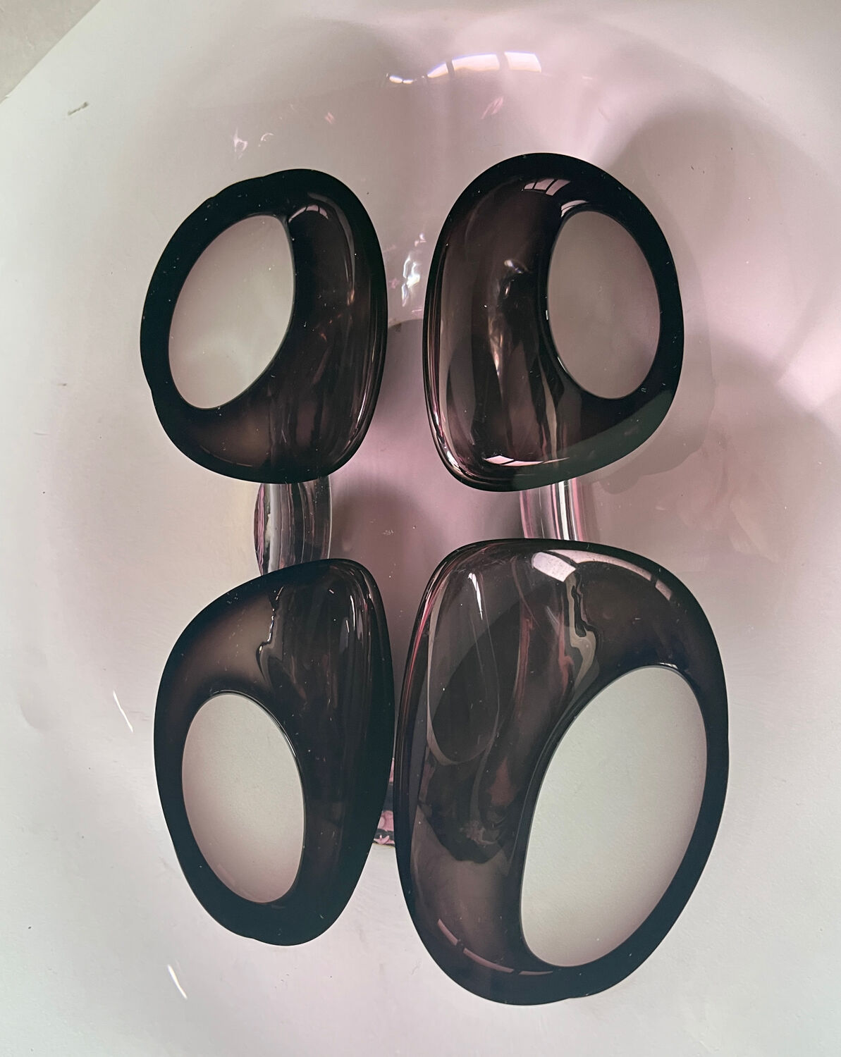 Vintage crystal cup by Adam Jablanski