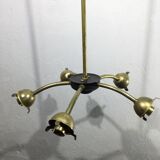 5 light chandelier 1970