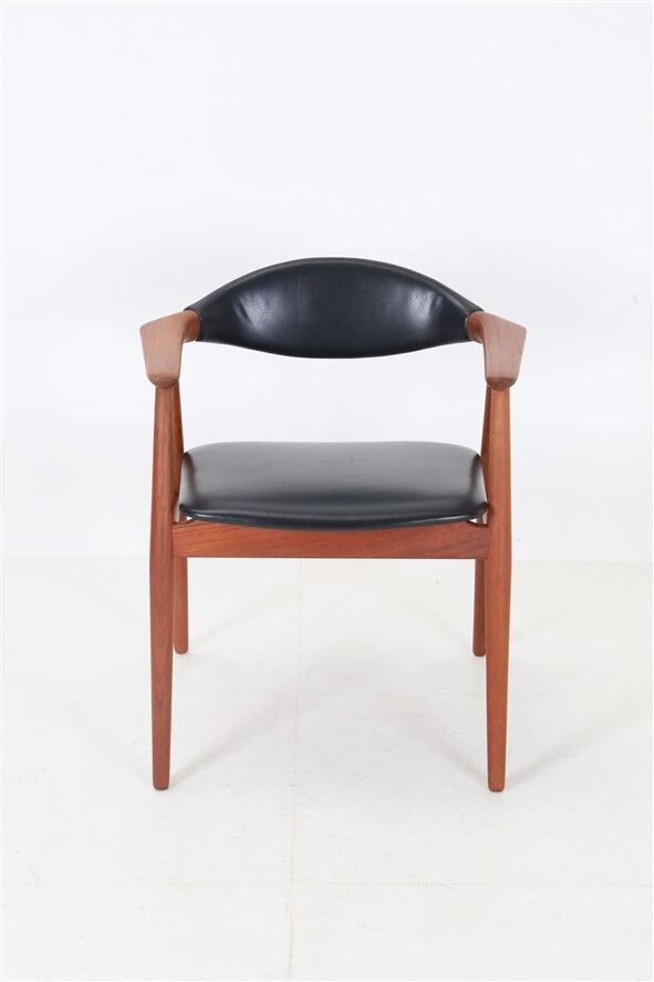 Fauteuil en teck de Svend Aage Eriksen, Glostrup Møbler