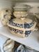 Gien ironstone soup tureen, "Blue Ibis" service.