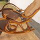 Rocking chair, rocking chair, cane