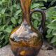 Amber blown glass carafe (1960)