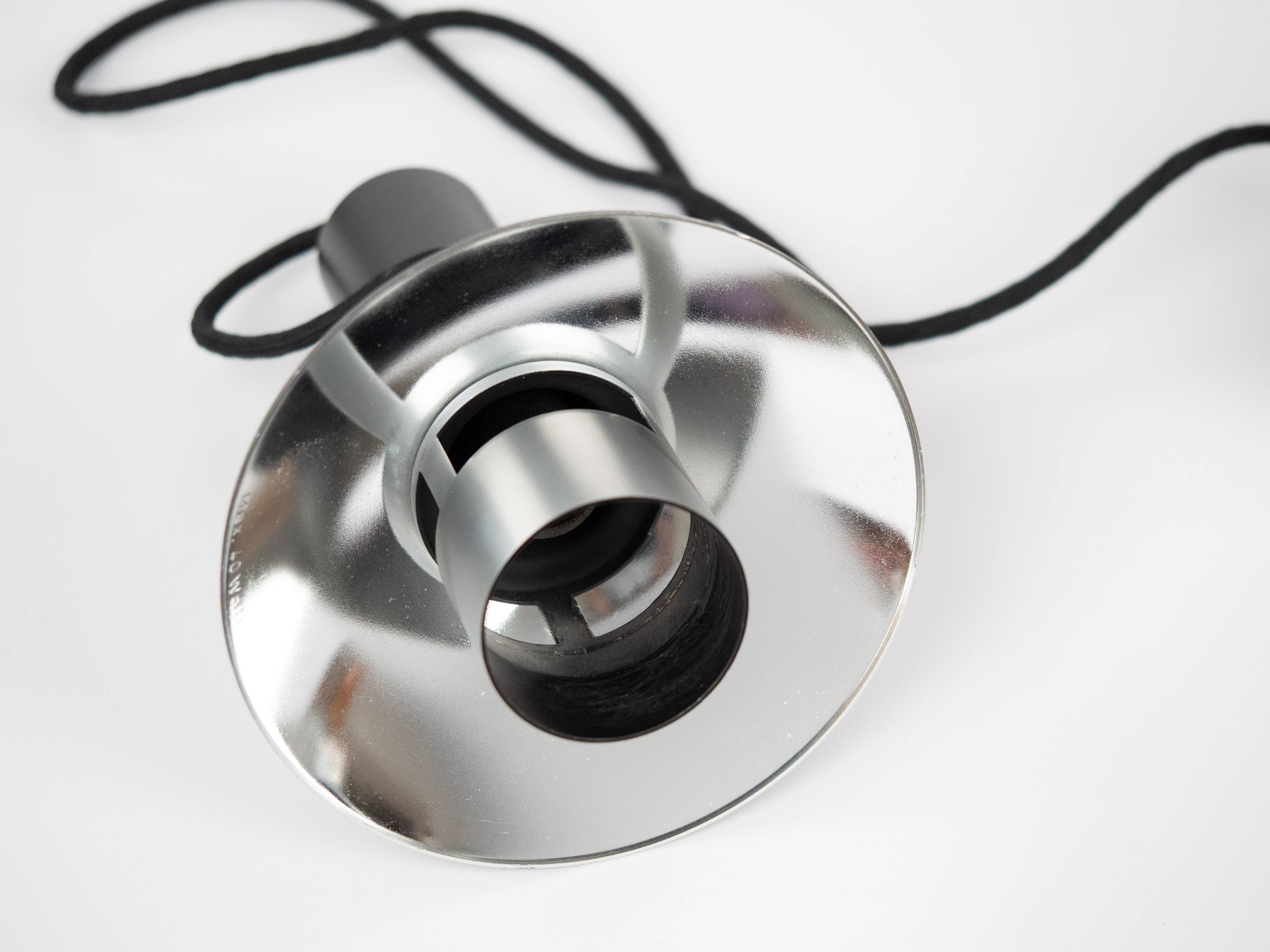 Pair of 2 Danish vintage pendant lamp Louise by Louis Poulsen, 1970s