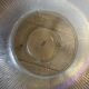 Holophane glass and brass photophore
