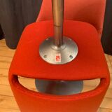 Pair of "Polaris" swivel chairs, exclusive, by Eero Aarnio, Asko Export, Finland, 1970s.