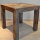 Table basse bois brut 1960