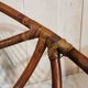 Rattan armchair