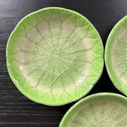 Set of 3 cracked cups