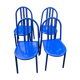 Four Robert Mallet Stevens chairs, 1980